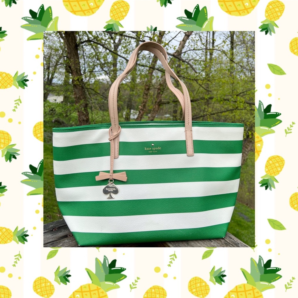 ♠️ Kate Spade Hawthorne Lane Ryan Striped Tote ♠️